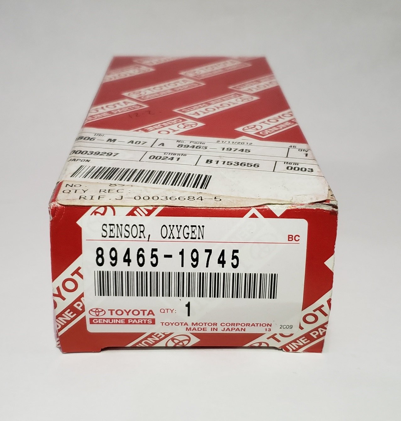 Sensor Oxigeno Corolla 1.6  99-02 (89465-19745)